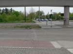 Unfallkreuzung Rummelsburger Stra�e Ecke Edisonstra�e.